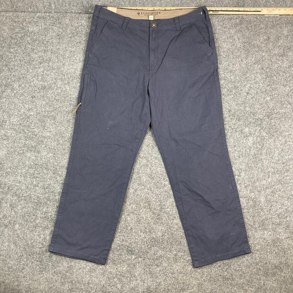 Legendary Outfitters‎ Pants Mens Size 40x30 Navy Cargo Casual Outdoors
